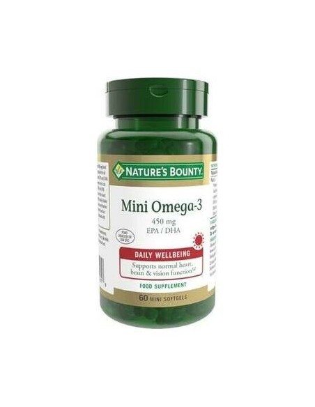 Nature'S Bounty Mini Omega 3 450Mg 60Caps