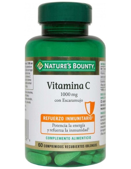 Nature'S Bounty Vitamina C Con Escaramujo  60Comp 1000Mg