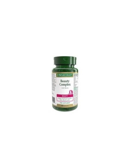 Nature'S Bounty Beauty Complex Con Biotina 60 Comp