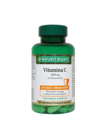 Nature'S Bounty Vitamina C Con Escaramujo  60Comp 1000Mg