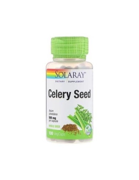 Solaray Semillas De Apio 505Mg 100Caps