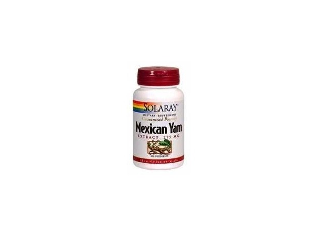 Solaray Mexican Yam 275Mg 60Cáps