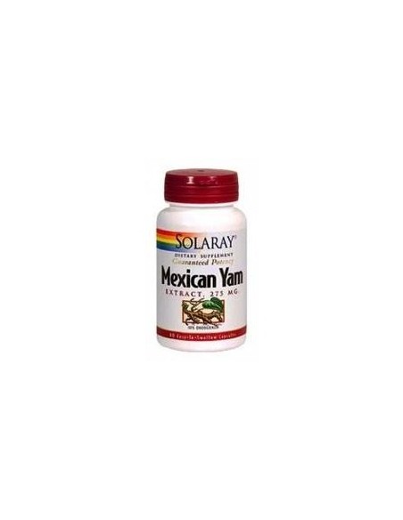 Solaray Mexican Yam 275Mg 60Cáps