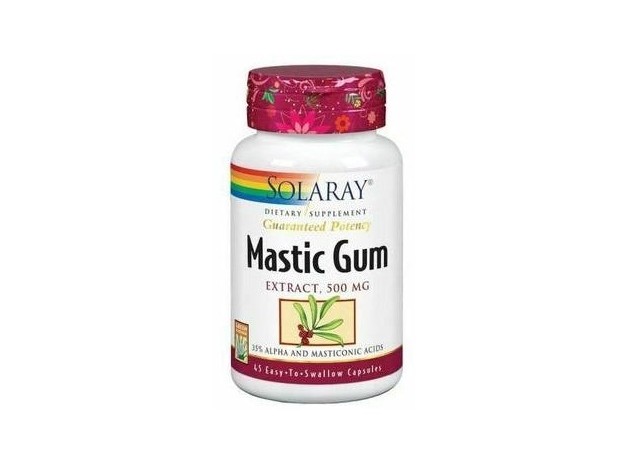 Solaray Mastic Gum 500Mg 45Caps
