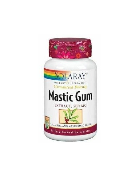 Solaray Mastic Gum 500Mg 45Caps