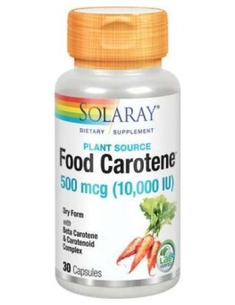 Food Carotene  500 Mcg 30...