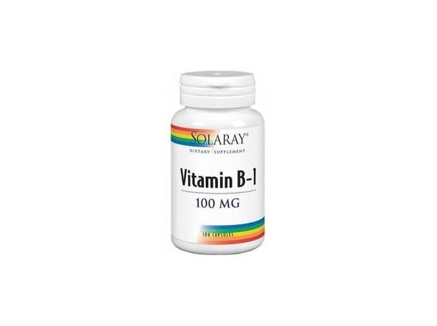 Solaray Vitamina B1 100Mg 100 Caps