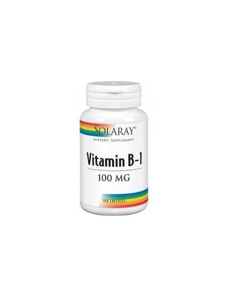 Solaray Vitamina B1 100Mg 100 Caps