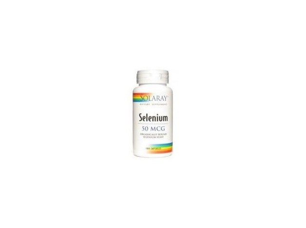 Solaray Selenium 50Mcg 100Cáps