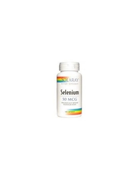 Solaray Selenium 50Mcg 100Cáps