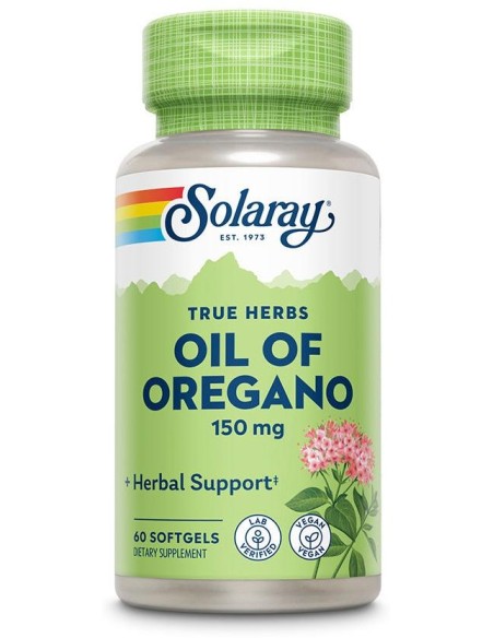 Solaray Aceite De Oregano 60 Perlas