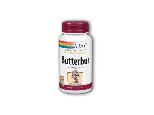 Solaray Butterbur Root Extract 50Mg 60Caps