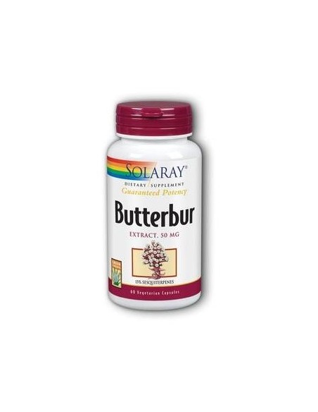 Solaray Butterbur Root Extract 50Mg 60Caps