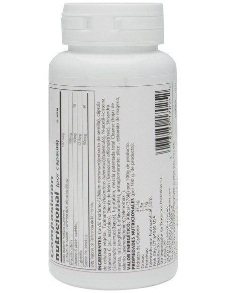 Solaray Total Cleanse Liver 60Cáps