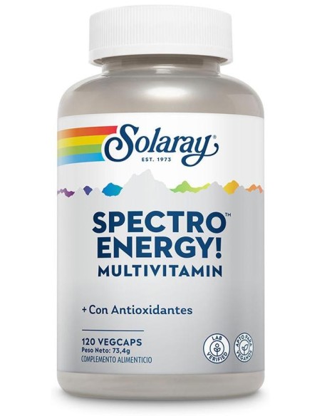 Solaray Spectro Energy Multivitamin 120Caps