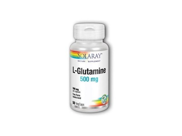 Solaray L-Glutamina 500Mg 50Caps