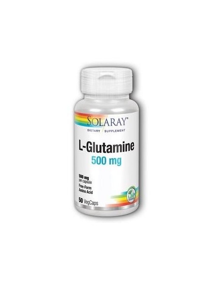 Solaray L-Glutamina 500Mg 50Caps