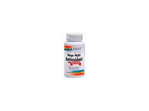 Solaray Mega Antioxidante Very Berry 60Cáps