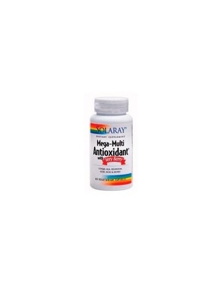 Solaray Mega Antioxidante Very Berry 60Cáps