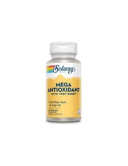 Solaray Mega Antioxidante Very Berry 60Cáps