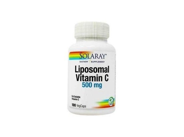 Solaray Liposomal Vitamina C 500Mg 100Caps