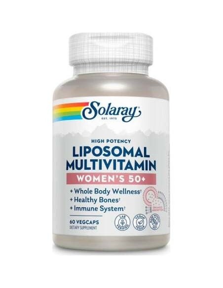 Solaray Liposomal Multivitamin Mujer +50 60Caps