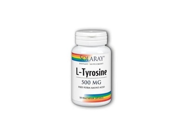Solaray L-Tirosina 500 Mg 50Caps