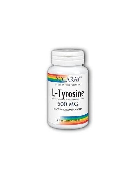 Solaray L-Tirosina 500 Mg 50Caps