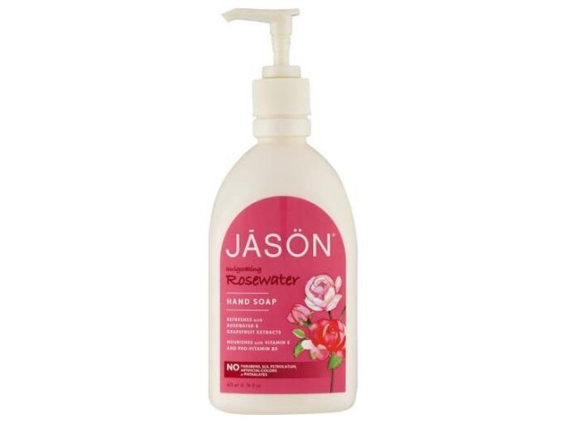 Satin Soap Jabon De Manos Agua De Rosas 473Ml.