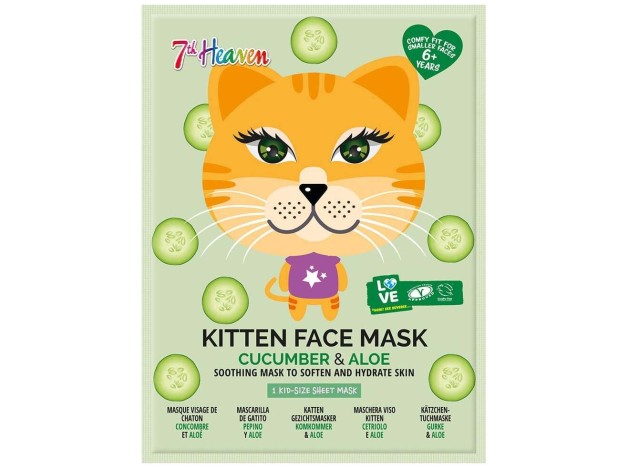 Montagne Jeunesse Animal Mask Kitty 1Ud