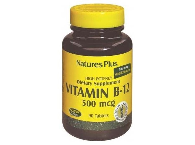Naturesplus Vitamina B12 500Mcg 90Ccomp