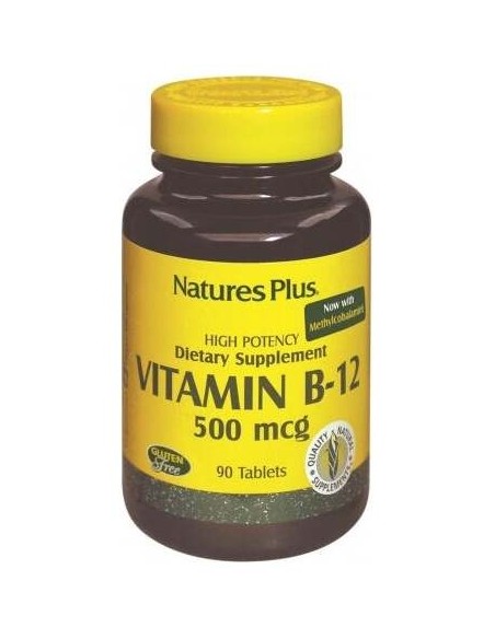 Naturesplus Vitamina B12 500Mcg 90Ccomp