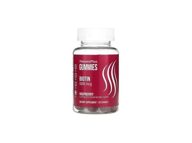 Natures Plus Gummies Biotina 60Uds