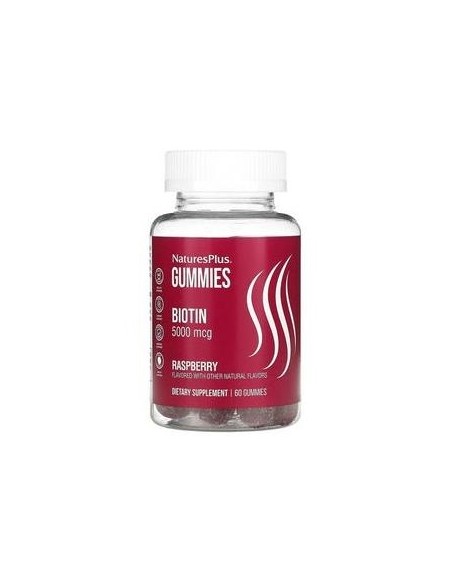 Natures Plus Gummies Biotina 60Uds