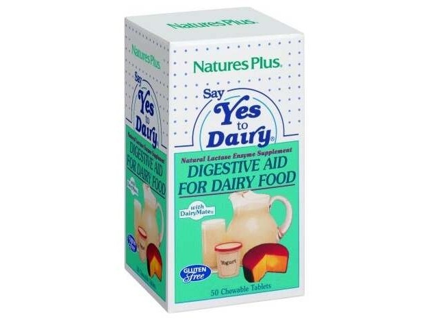 Natures Plus Say Yes To Dairy 50 Comprimidos