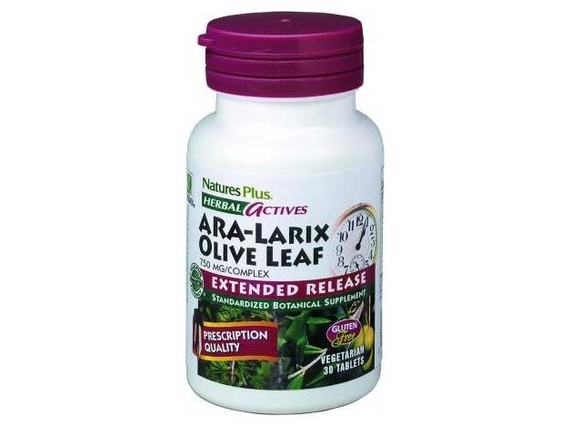 Nature'S Plus Ara Larix Olive Leaf 30Comp
