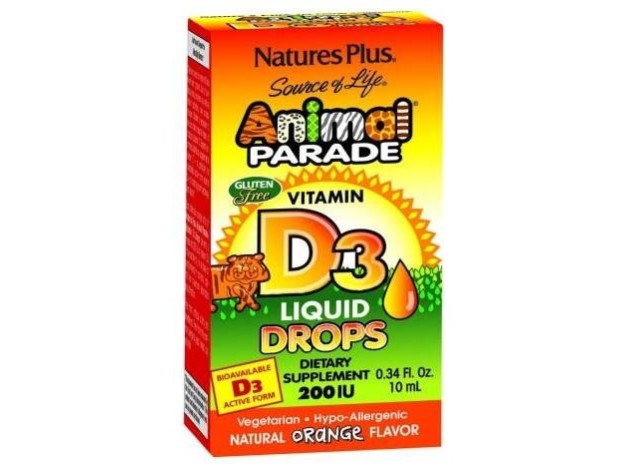 Nature'S Plus Animal Parade D3 10Ml
