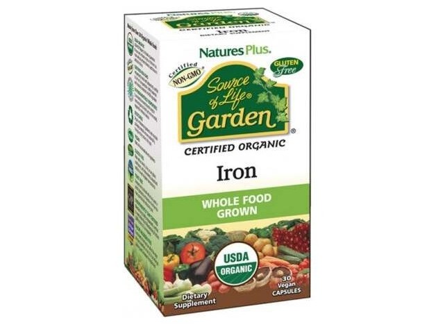 Garden Source Of Life Iron Hierro 30Cap.