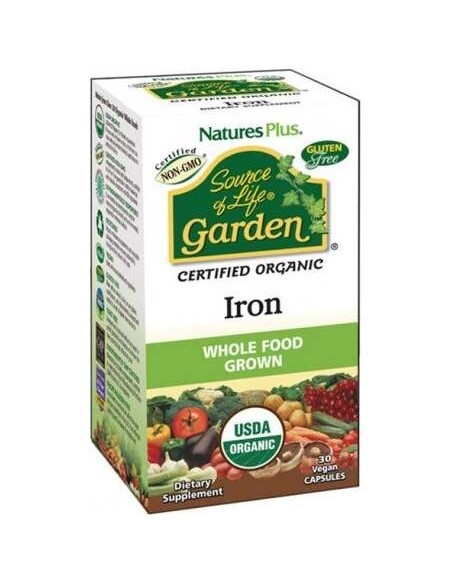 Garden Source Of Life Iron Hierro 30Cap.