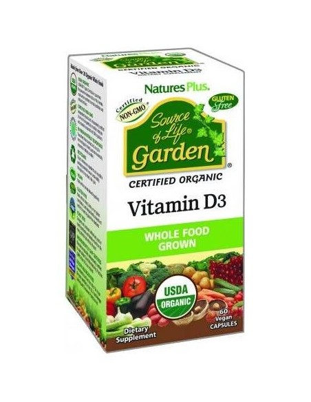 Garden Source Of Life Vitamina D3 60Cap.