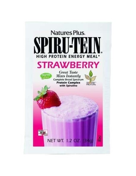 Nature'S Plus Spiru Tein Fresa Sobre 3G
