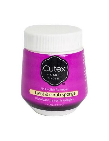 Cutex Sponge Polish Remover Twist %26 Scrub 52 Ml
