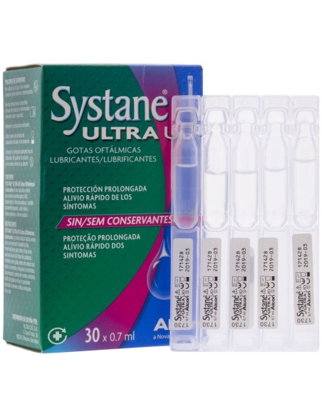 Systane Ultra Ud Gotas Oftálmicas Lubricantes, 30 Uds