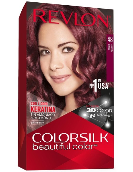 Revlon Kit Tinte Colorsilk 48 Borgoña