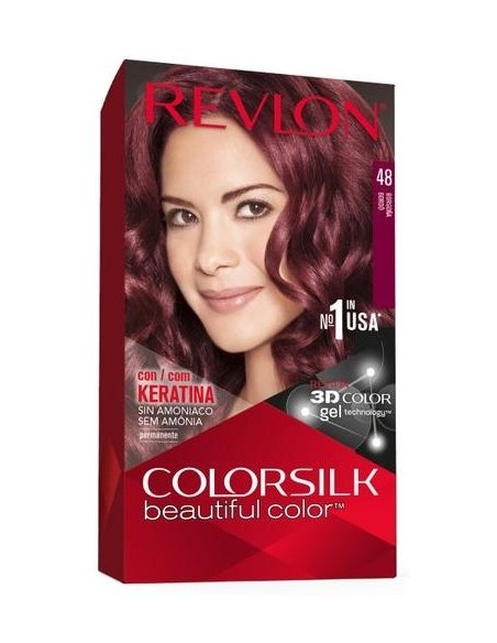 Revlon Kit Tinte Colorsilk 48 Borgoña
