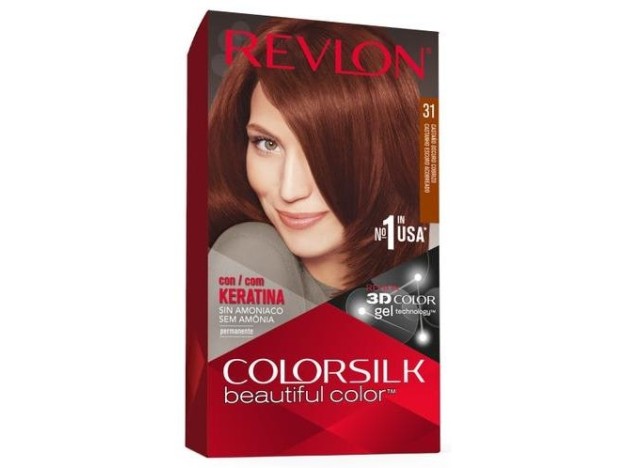 Revlon Kit Tinte Colorsilk 31 Castaño Oscuro...