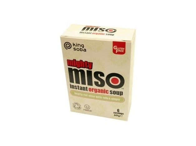 Sopa Miso Tofu+Jengibre Instant 6Sbrsx10Gr. Bio Sg