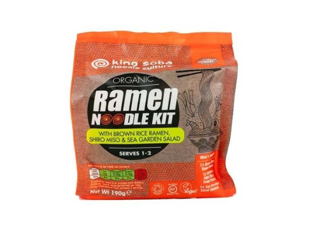 King Soba Kit Noodles Ramen Arroz Integral Miso...