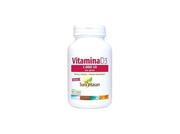 Sura Vitasan Vitamina D3 1.000Ui 60 Perlas