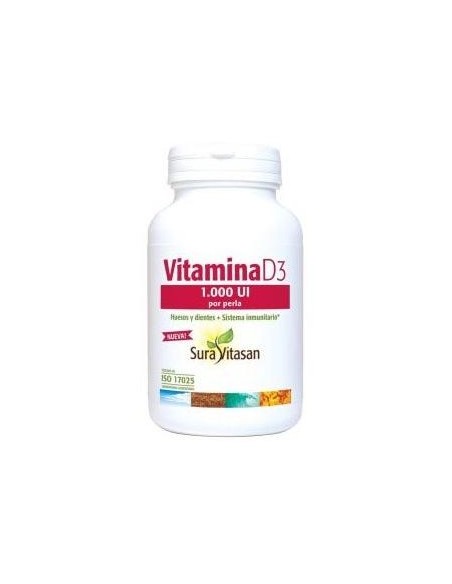 Sura Vitasan Vitamina D3 1.000Ui 60 Perlas
